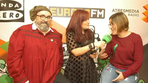 Enric Nomdedeu y Marta Sorlí respondieron a las preguntas de Lorena Pardo. .