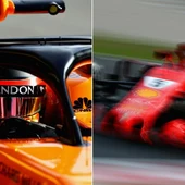 Vandoorne y Vettel, en Montmeló Vandoorne y Vettel, en Montmeló