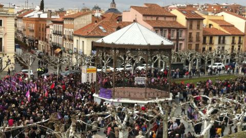 Plaza de Cervantes de Alcal&aacute; de Henares