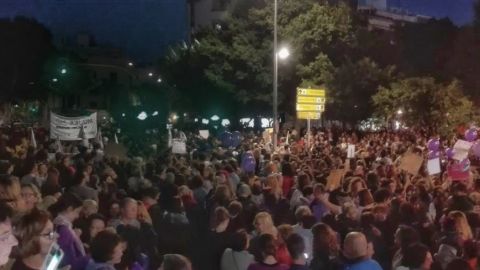 Manifestaci&oacute;n del 8M en Santa Cruz de Tenerife 2018