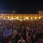 Manifestación con motivo del Día Internacional de la Mujer.