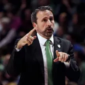 Joan Plaza, entrenador de Unicaja Joan Plaza, entrenador de Unicaja