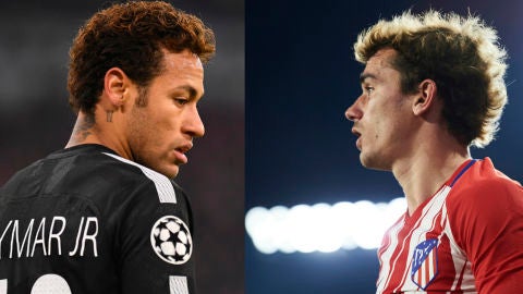 Neymar y Griezmann