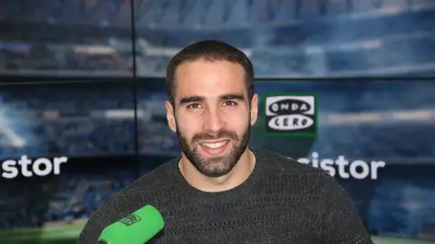 El lateral del Real Madrid, Dani Carvajal en El Transistor. El lateral del Real Madrid, Dani Carvajal en El Transistor.