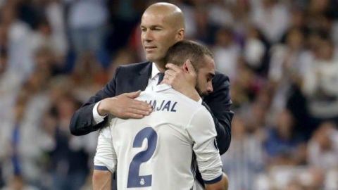Carvajal y Zidane. 