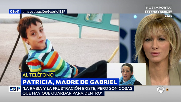 Patricia, madre de Gabriel: "Ana Julia buscaba sus fines, es una cabeza enferma" Patricia, madre de Gabriel: "Ana Julia buscaba sus fines, es una cabeza enferma"