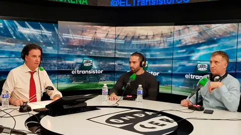 Carvajal en El Transistor con De la Morena y Fernando Burgos Carvajal en El Transistor con De la Morena y Fernando Burgos