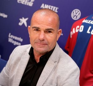 El entrenador del Levante, Paco López. El entrenador del Levante, Paco López.