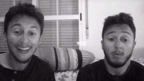 Los gemelos transexuales malague&ntilde;os, Lucas y Mateo