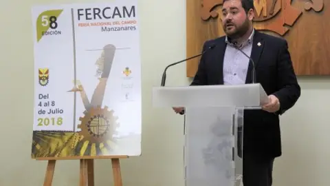 Pablo Camacho, concejal de Ferias Comerciales de Manzanares Pablo Camacho, concejal de Ferias Comerciales de Manzanares