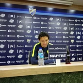 Manuel Iturra, jugador del Málaga Manuel Iturra, jugador del Málaga