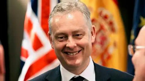 El embajador de Reino Unido en España, Simon Manley, El embajador de Reino Unido en España, Simon Manley,