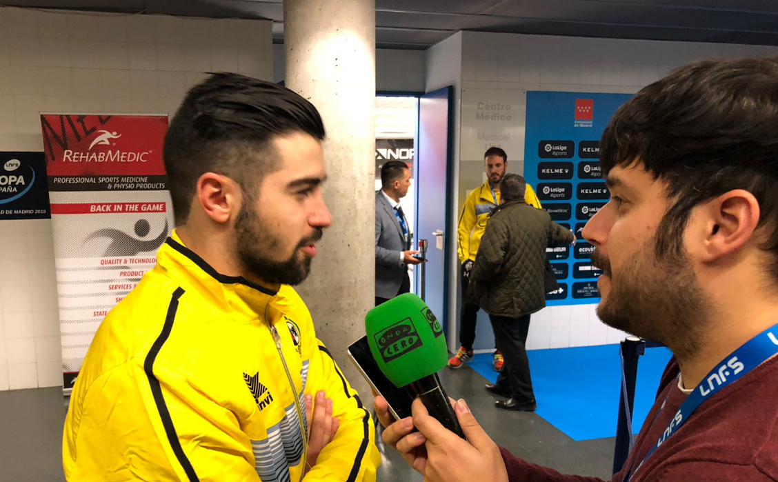 Javier Moreno: "Jaén está aquí para soñar y haremos todo para ganar esta Copa" Javier Moreno: "Jaén está aquí para soñar y haremos todo para ganar esta Copa"
