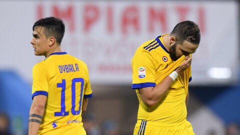 Higua&iacute;n y Dybala