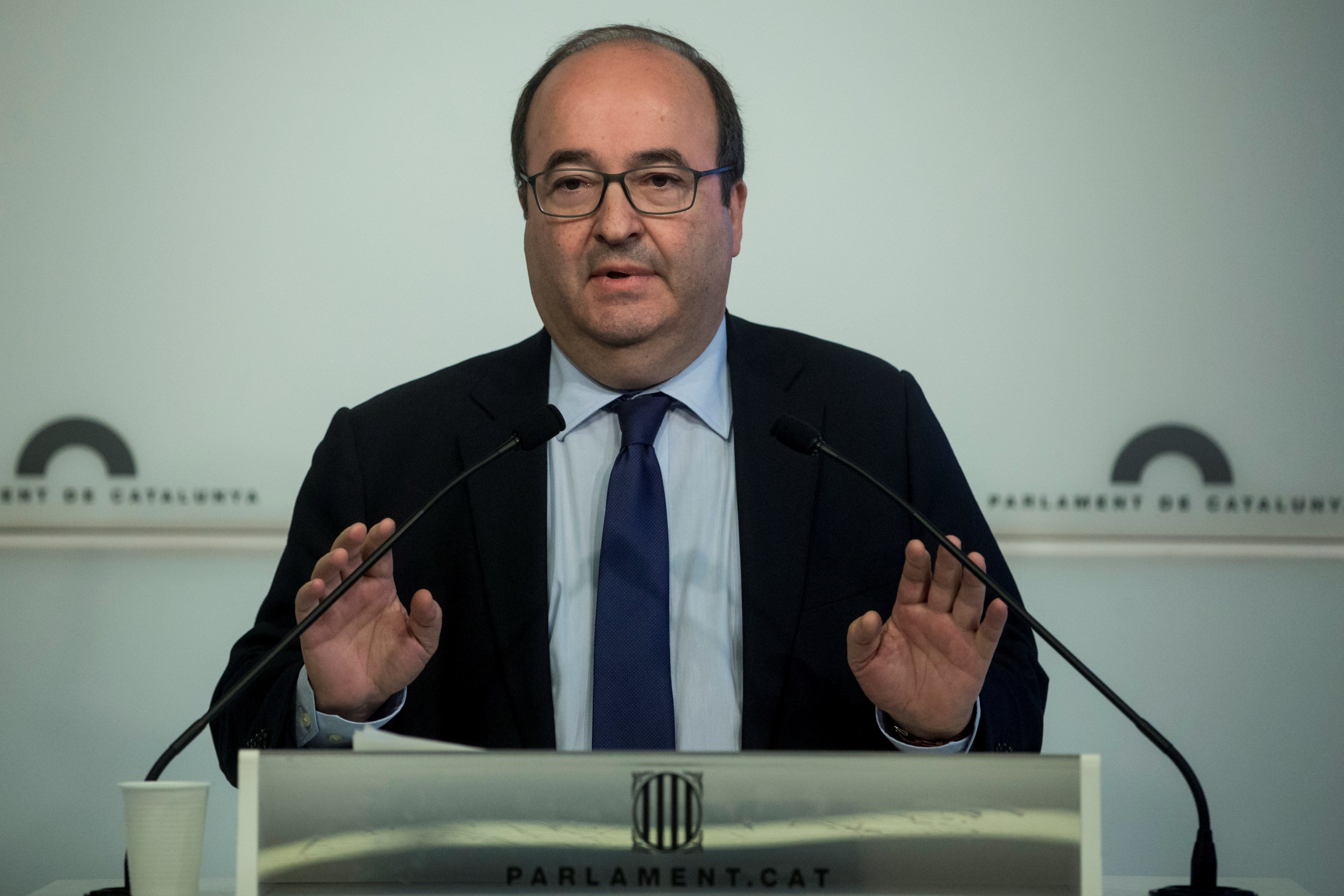 Iceta critica la gestión "nefasta" del PP sobre el sistema de pensiones Iceta critica la gestión "nefasta" del PP sobre el sistema de pensiones