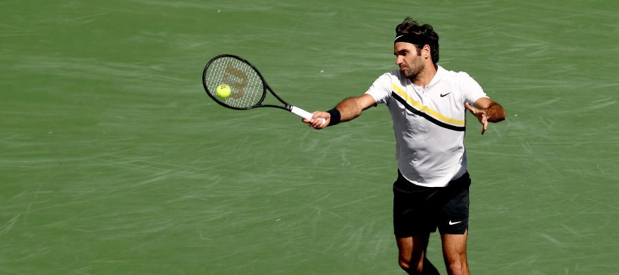Roger Federer en Indian Wells Roger Federer en Indian Wells
