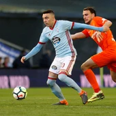 Aspas, en el partido ante el Málaga Aspas, en el partido ante el Málaga