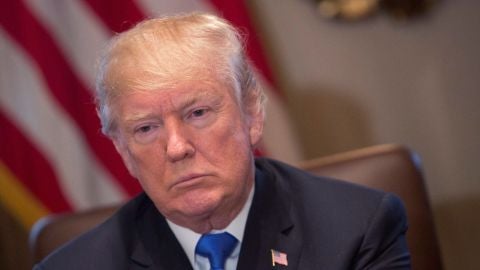 Donald Trump en una imagen de archivo