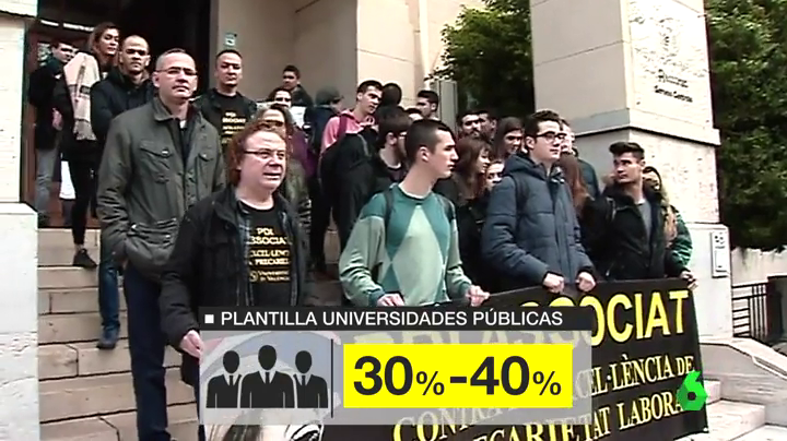 Los profesores asociados de la UJI presentan candidatura para hacerse oir Los profesores asociados de la UJI presentan candidatura para hacerse oir