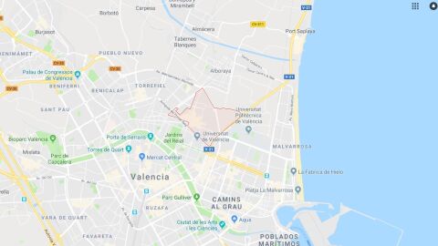 Barrio de Benimaclet, en Valencia