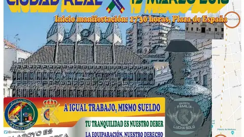 La manifestación comenzará a las 17:30 horas en la Plaza de España La manifestación comenzará a las 17:30 horas en la Plaza de España