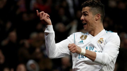Cristiano Ronaldo celebra un gol