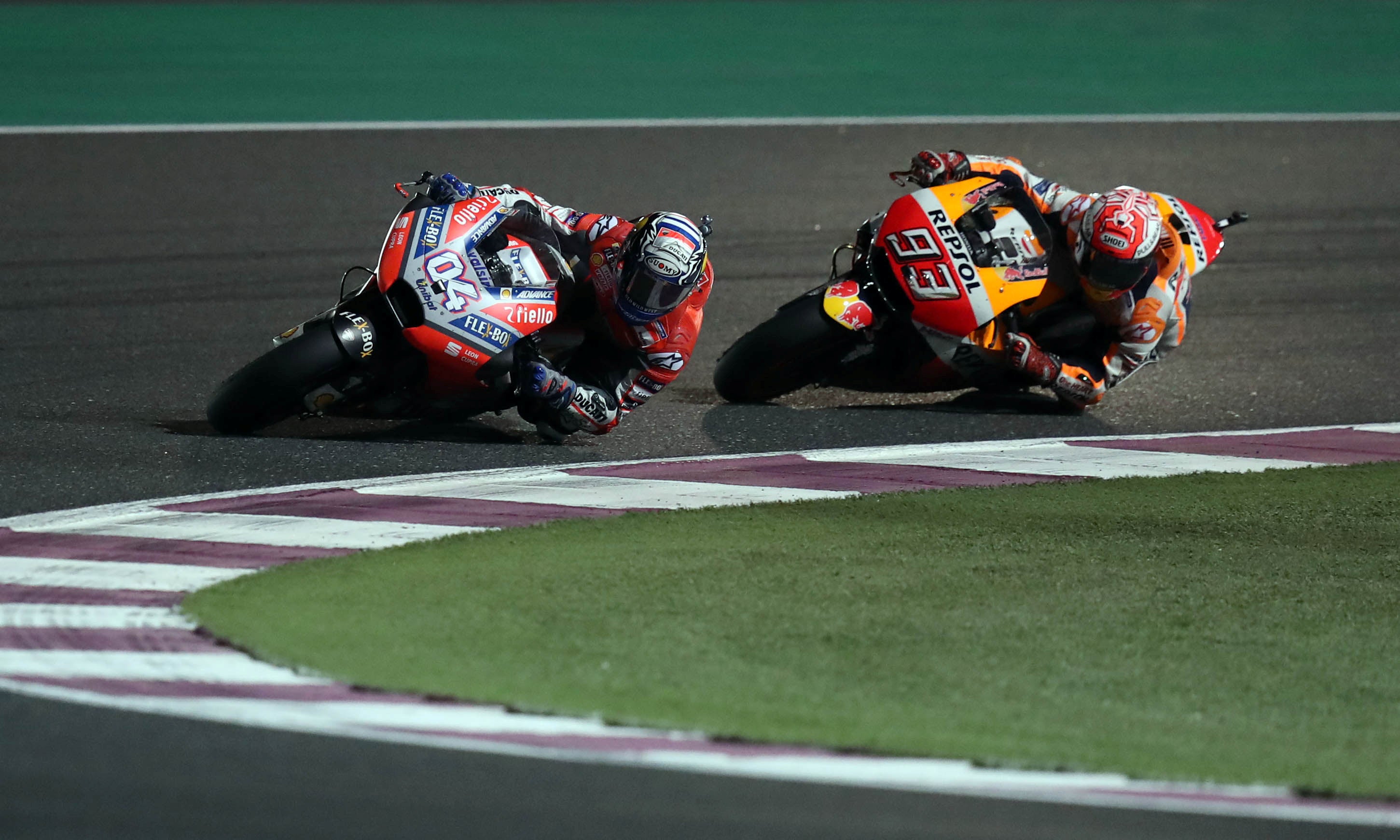 Dovizioso logra la primera victoria de la temporada en Catar por delante de Márquez y Rossi Dovizioso logra la primera victoria de la temporada en Catar por delante de Márquez y Rossi