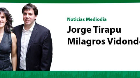Milagros Vidondo y Jorge Tirapu