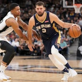 Mirotic, con los Pelicans Mirotic, con los Pelicans
