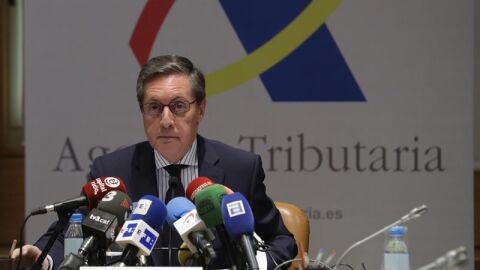 El director general de la Agencia Tributaria, Santiago Men&eacute;ndez