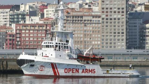 El barco insignia de la ONG Proactiva Open Arms