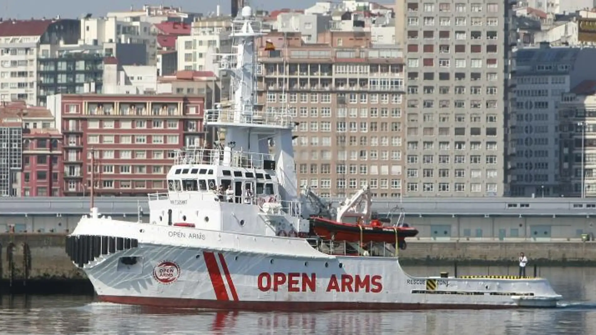 El barco insignia de la ONG Proactiva Open Arms