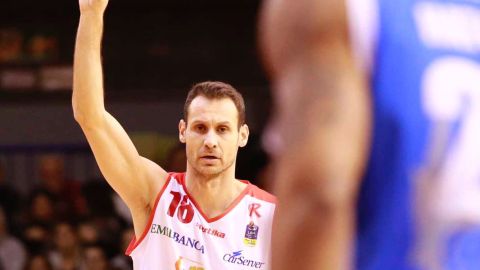 Pedro Llompart, jugador del Reggio Emilia italiano