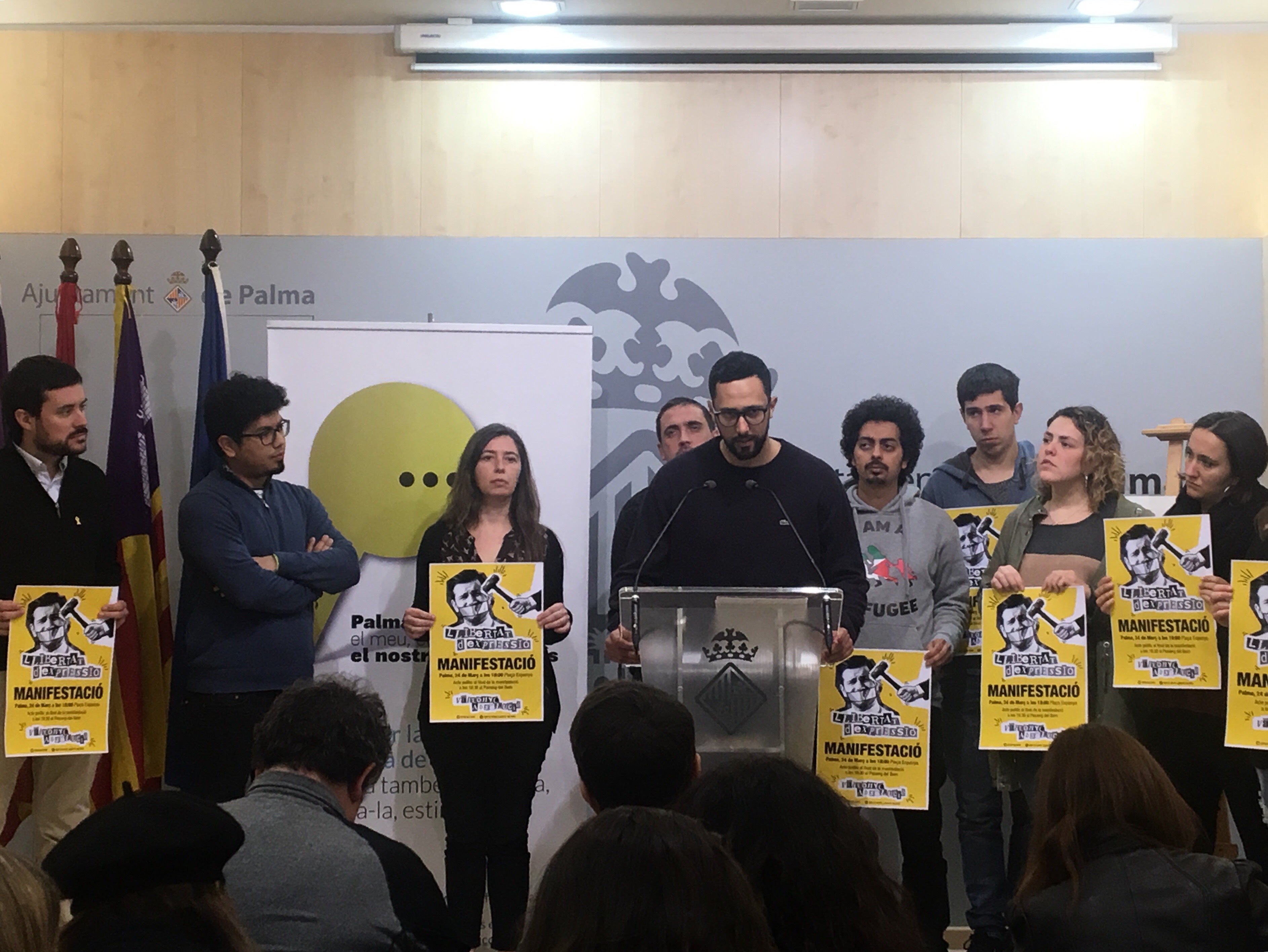 Cort llama a movilizarse este sábado en defensa de Valtonyc y de la libertad de expresión Cort llama a movilizarse este sábado en defensa de Valtonyc y de la libertad de expresión