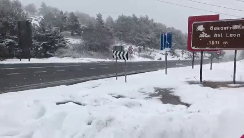 España recibe la primavera teñida de blanco España recibe la primavera teñida de blanco
