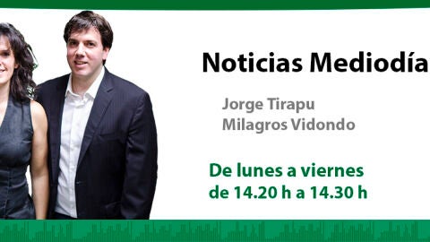 Milagros Vidondo y Jorge Tirapu