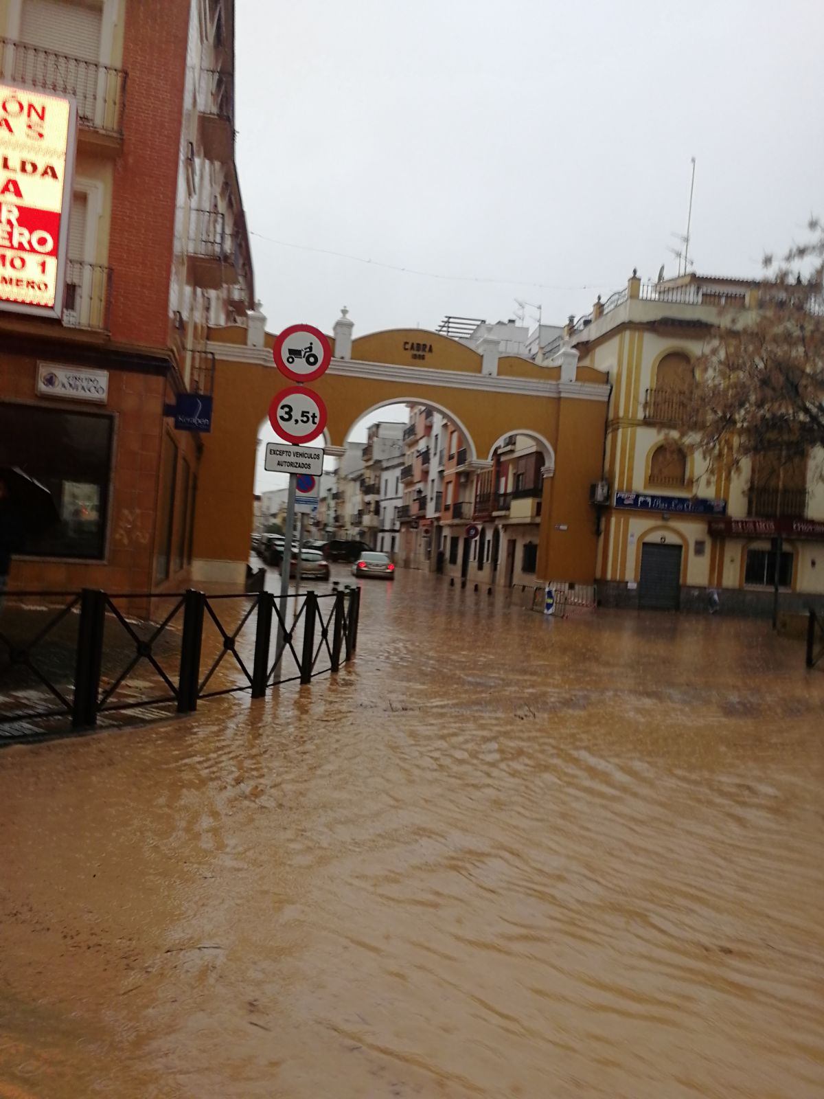 Las consecuencias del temporal Las consecuencias del temporal