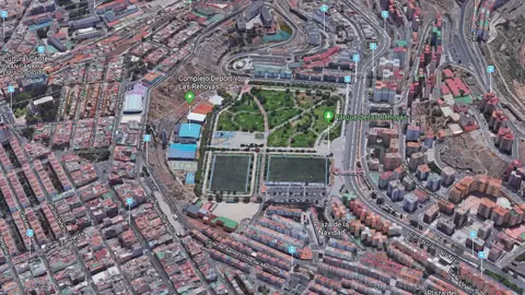 Zona de las Rehoyas en Las Palmas de Gran Canaria Zona de las Rehoyas en Las Palmas de Gran Canaria