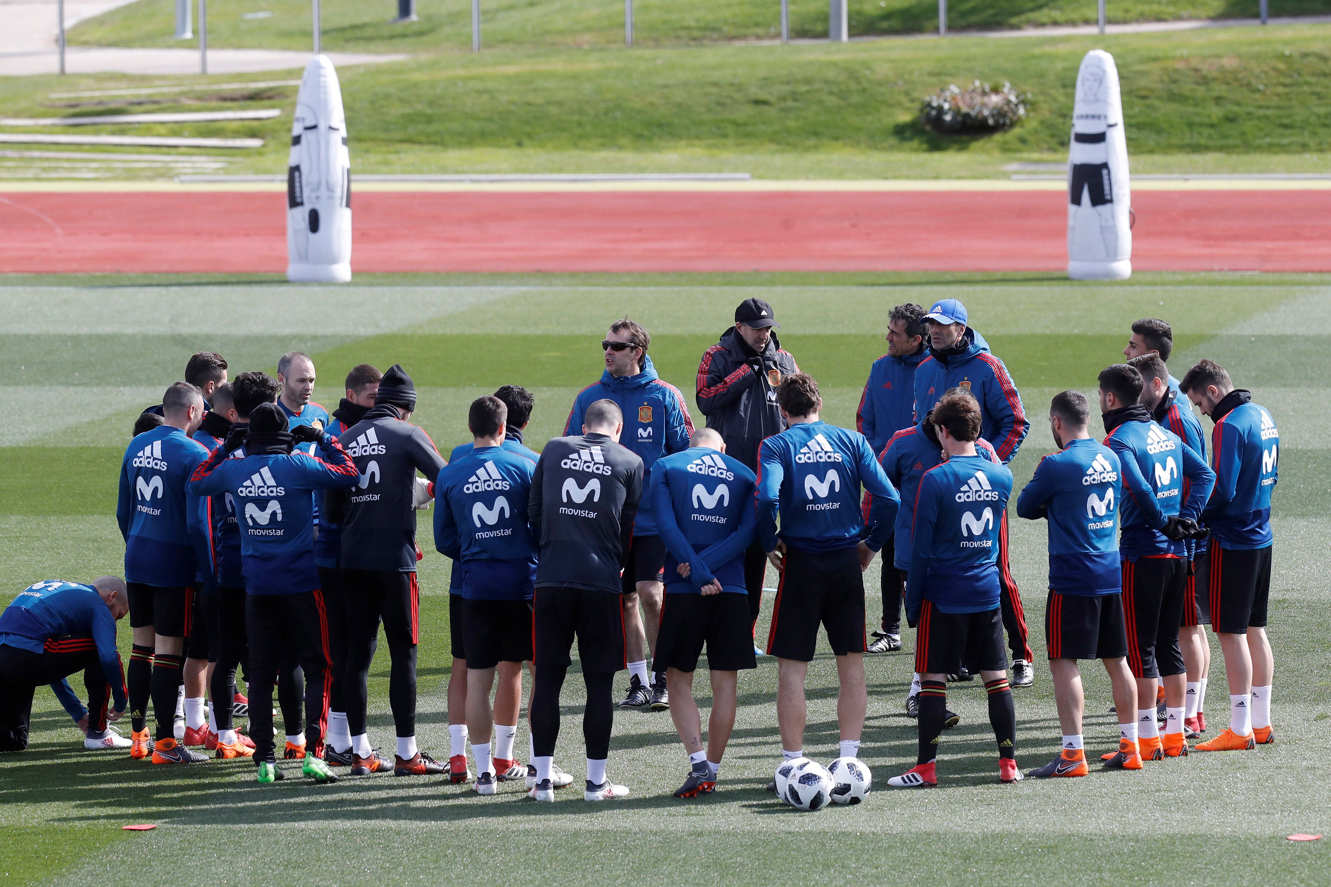 Así será el plan de la Selección española hasta que viajen al Mundial Así será el plan de la Selección española hasta que viajen al Mundial