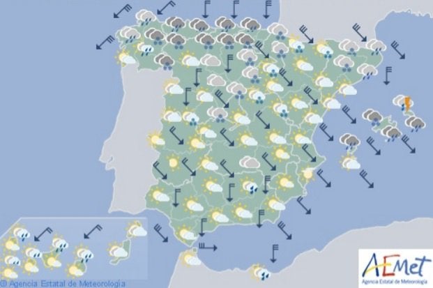 El Tiempo para las próximas horas El Tiempo para las próximas horas