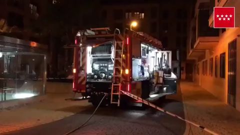 Mueren dos menores en el incendio de una vivienda en Getafe y su padre fallece atropellado por un tren