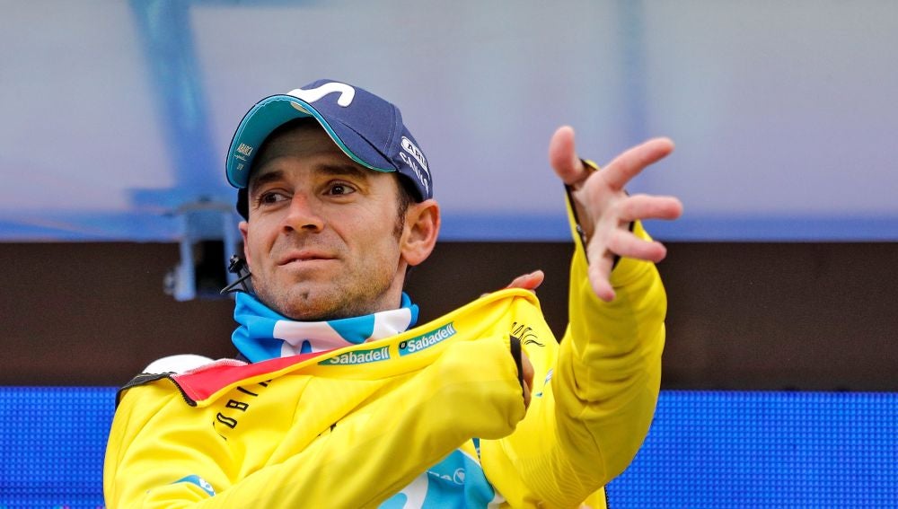 Alejandro Valverde, nuevo líder de la Volta a Catalunya