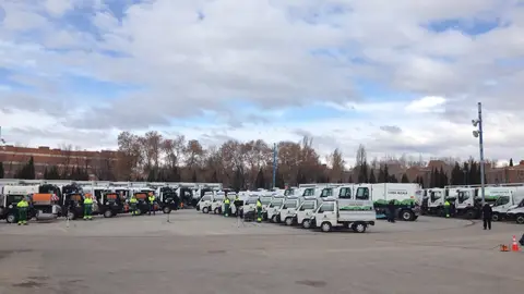 Flota del servicio de limpieza viaria de Alcalá de Henares Nuevos vehículos y maquinaria
