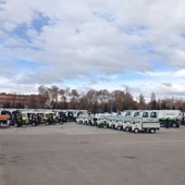 Flota del servicio de limpieza viaria de Alcalá de Henares Flota del servicio de limpieza viaria de Alcalá de Henares
