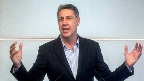 Xavier Garc&iacute;a Albiol en el pleno del Congreso