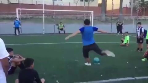 Una aut&eacute;ntica genialidad: el truco para tirar penaltis que arrasa en redes sociales