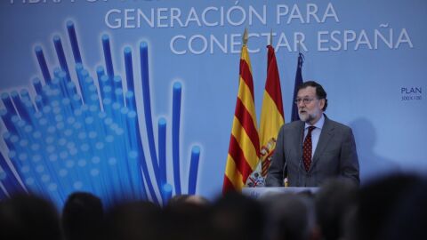 El presidente del Gobierno, Mariano Rajoy, en Teruel