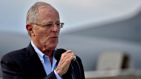 El presidente de Per&uacute;, Pedro Pablo Kuczynski
