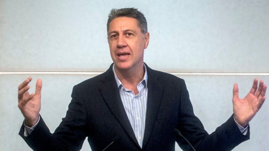 Xavier Garc&iacute;a Albiol en el pleno del Congreso