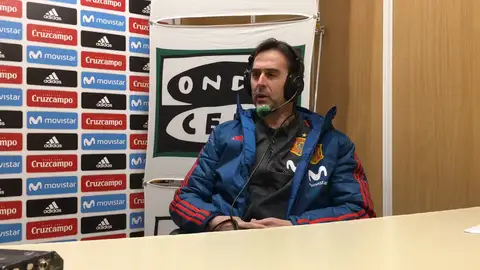 Julen Lopetegui: "Sacaremos el lado positivo de un Madrid-Barça en la final de Champions" Julen Lopetegui: "Sacaremos el lado positivo de un Madrid-Barça en la final de Champions"